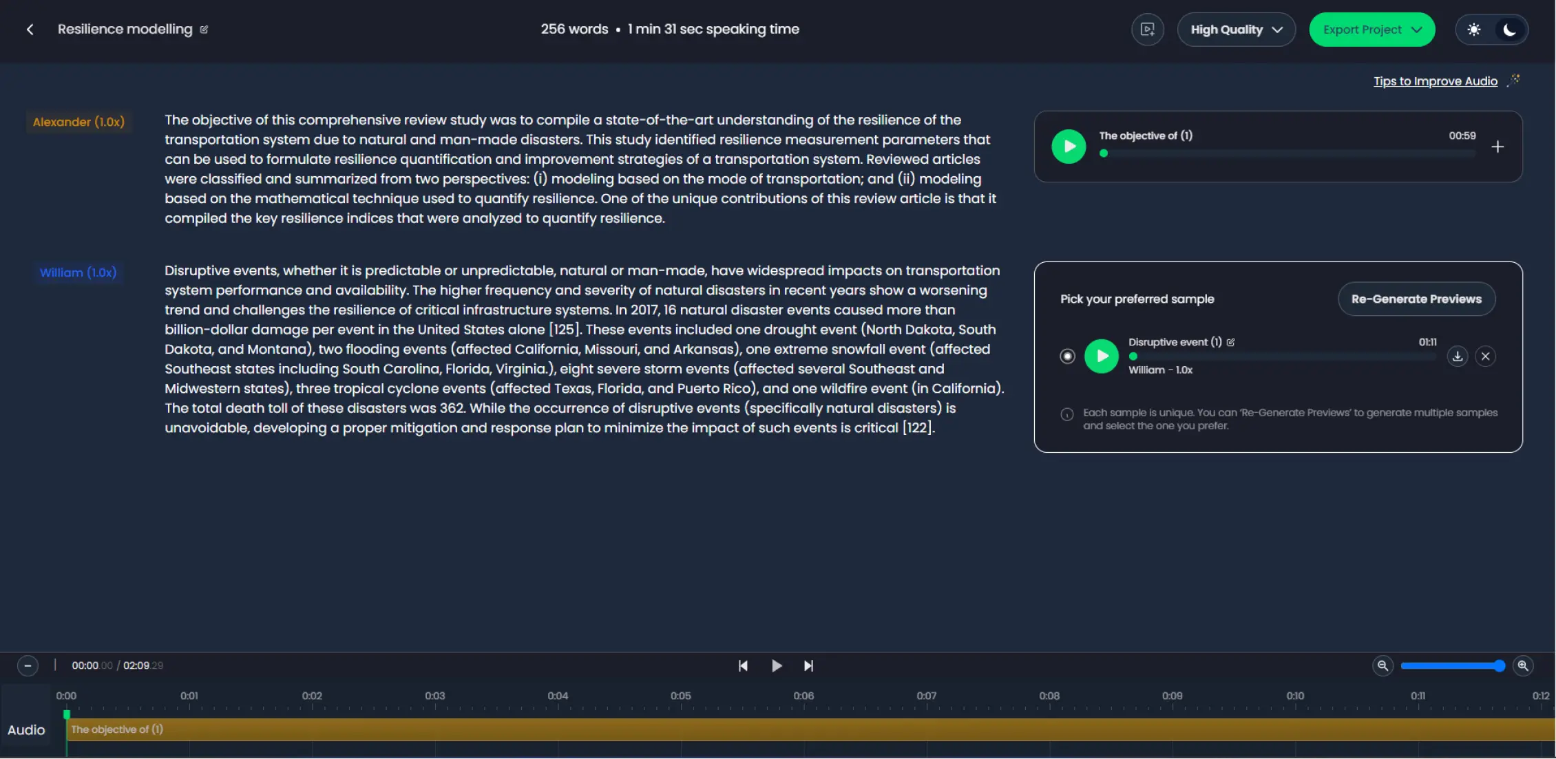 Customizable Language and Accents